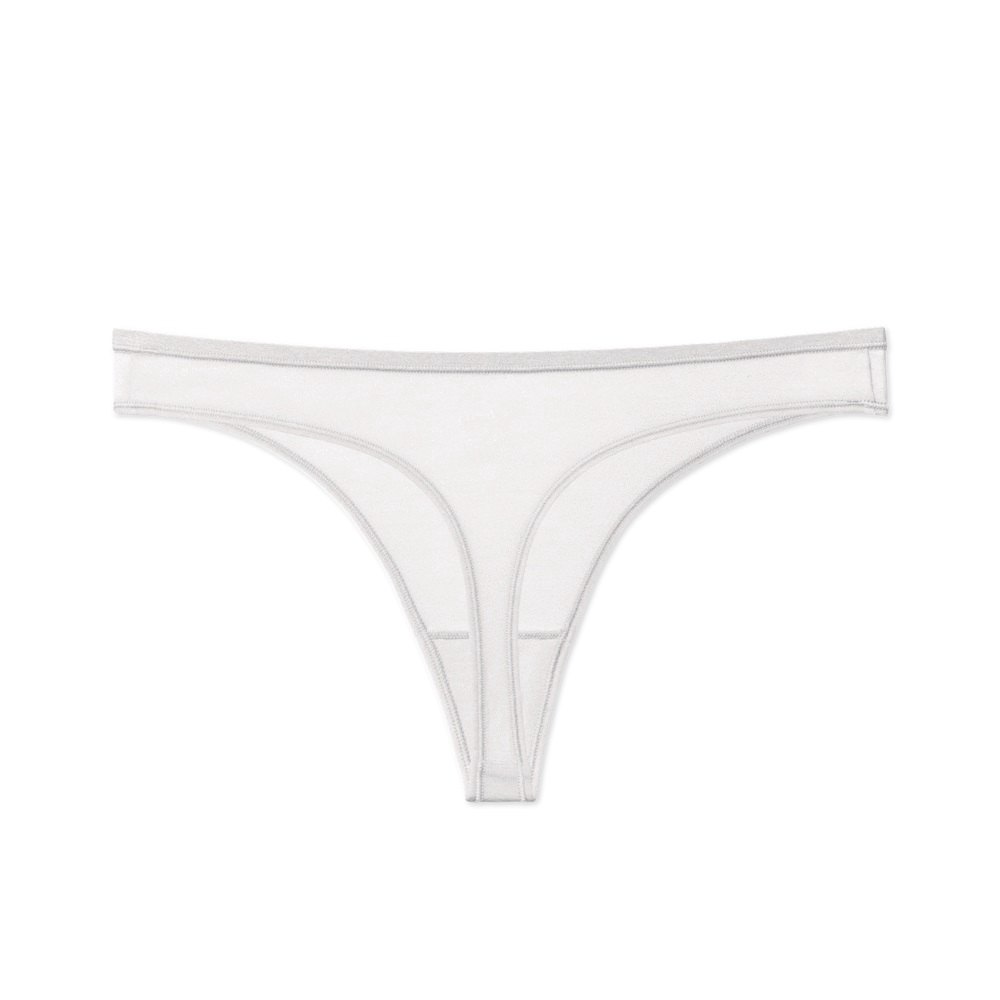 Allbirds Women\'s Trino® Thong - Briefs White - YOE712395